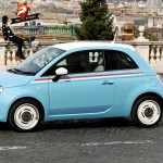 Vinyl Film Auto DIY Styling Decoration Decals Automobile Car Long Side Stripes Stickers Car Accessories for Fiat 500